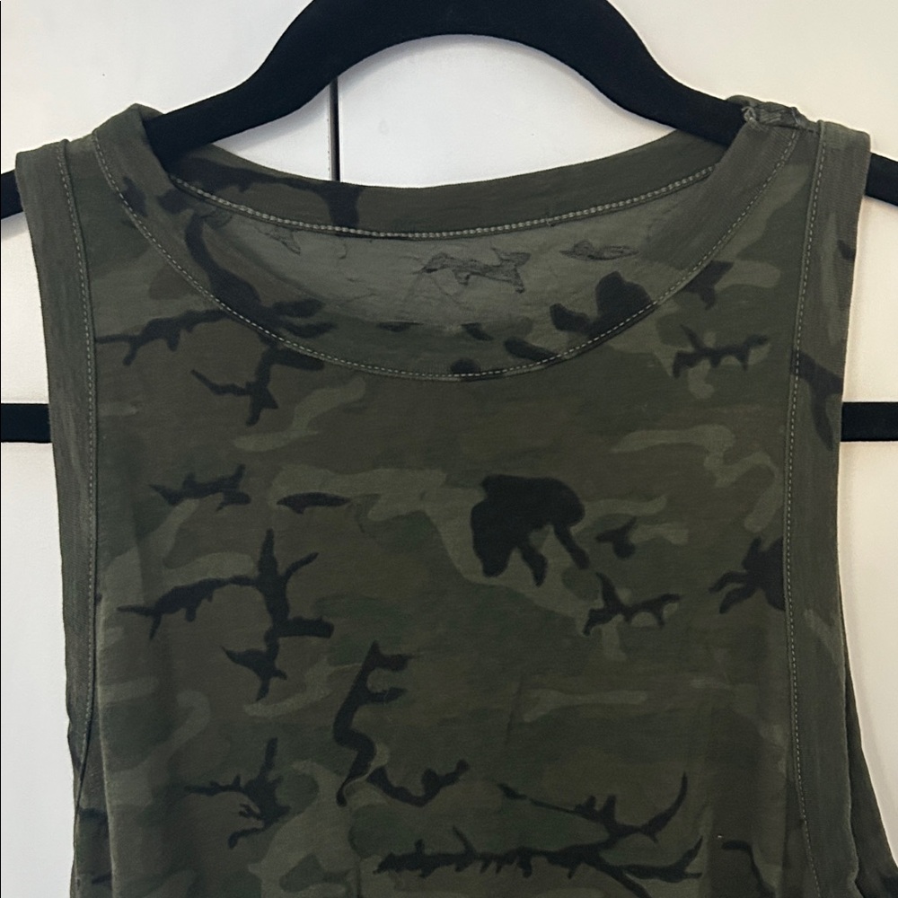 Camouflage Sleeveless Dress - Picture 2 of 6
